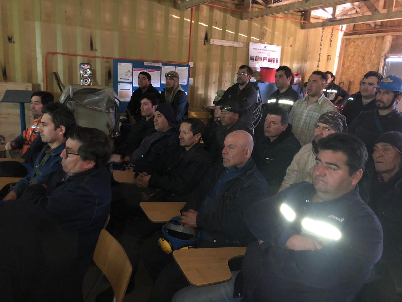Charla de seguridad diaria